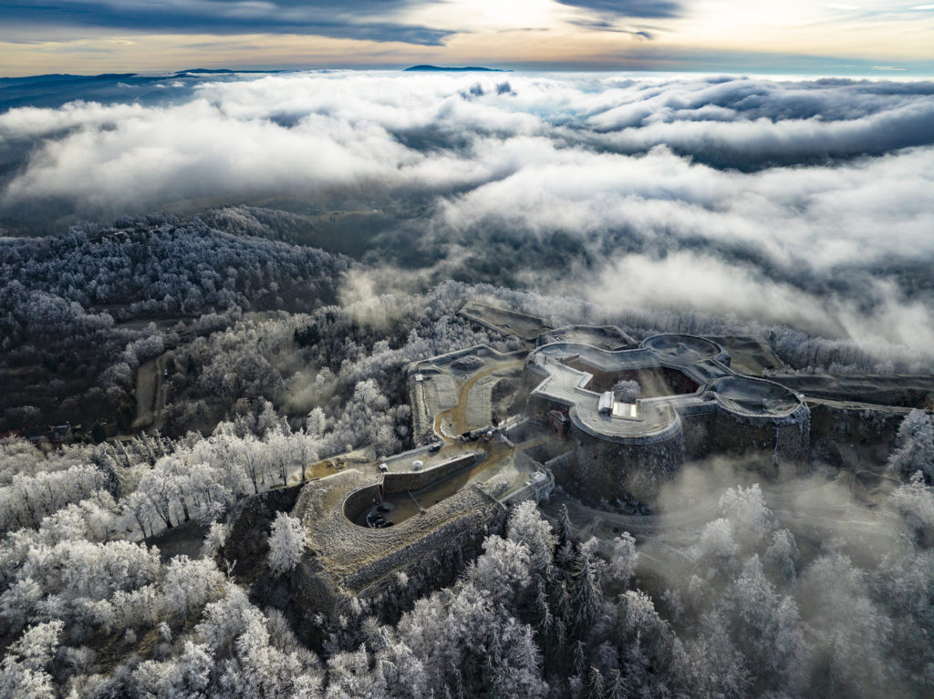 Twierdza Srebrna Góra dron