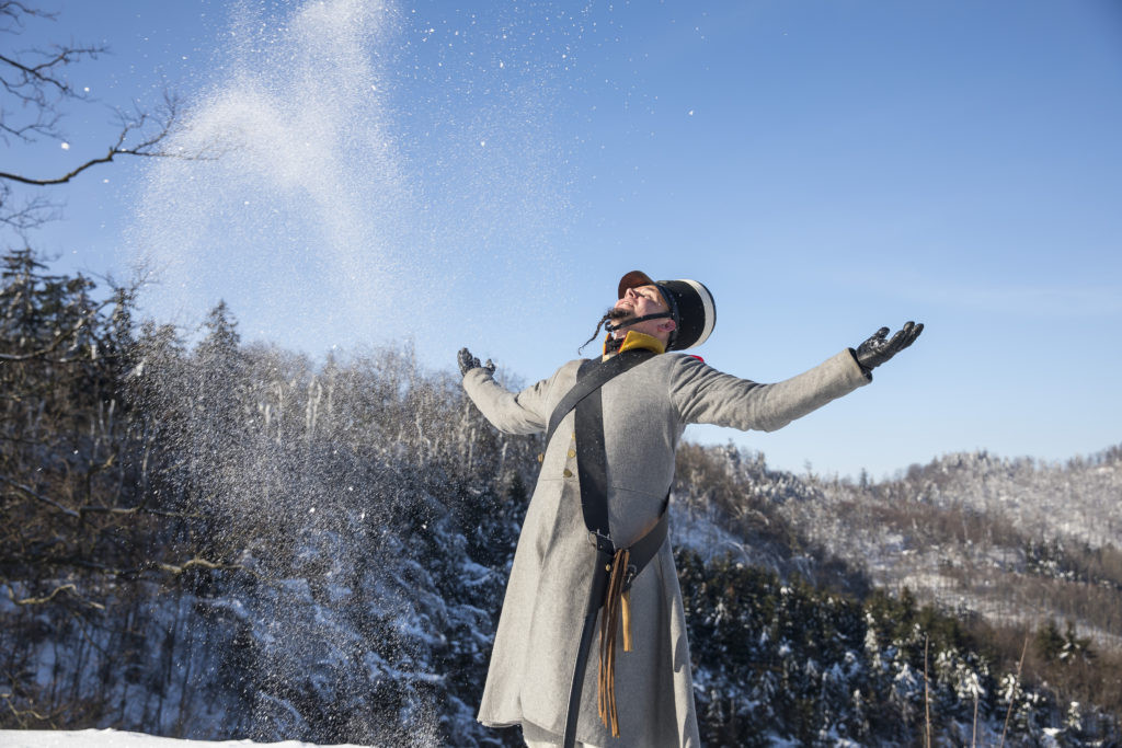 zima w Twierdzy Srebrna góra