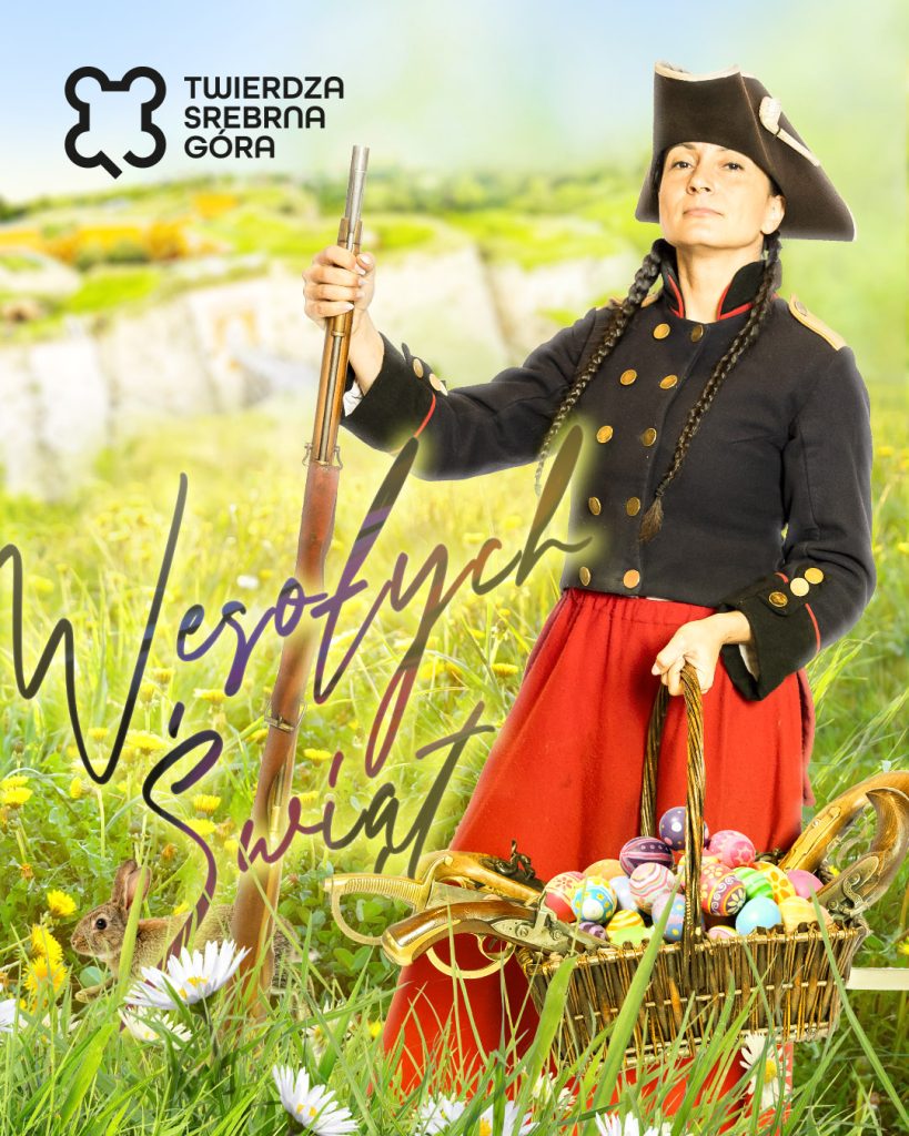 Twierdza Srebrna góra życzenia na Wielkanoc